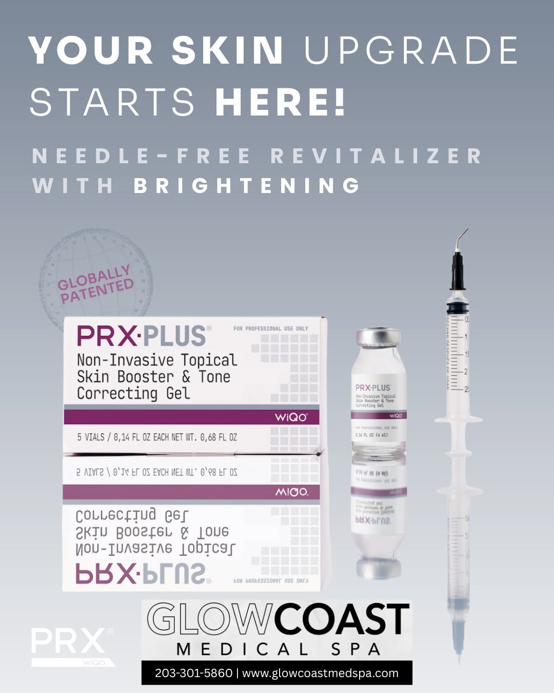 Instagram post by Dr. Paul Fischer: ✨ Ready to refresh your skin—without needles or downtime? PRX-PLUS® is an innovative, needle-free skin revitalizer that helps improve skin t…