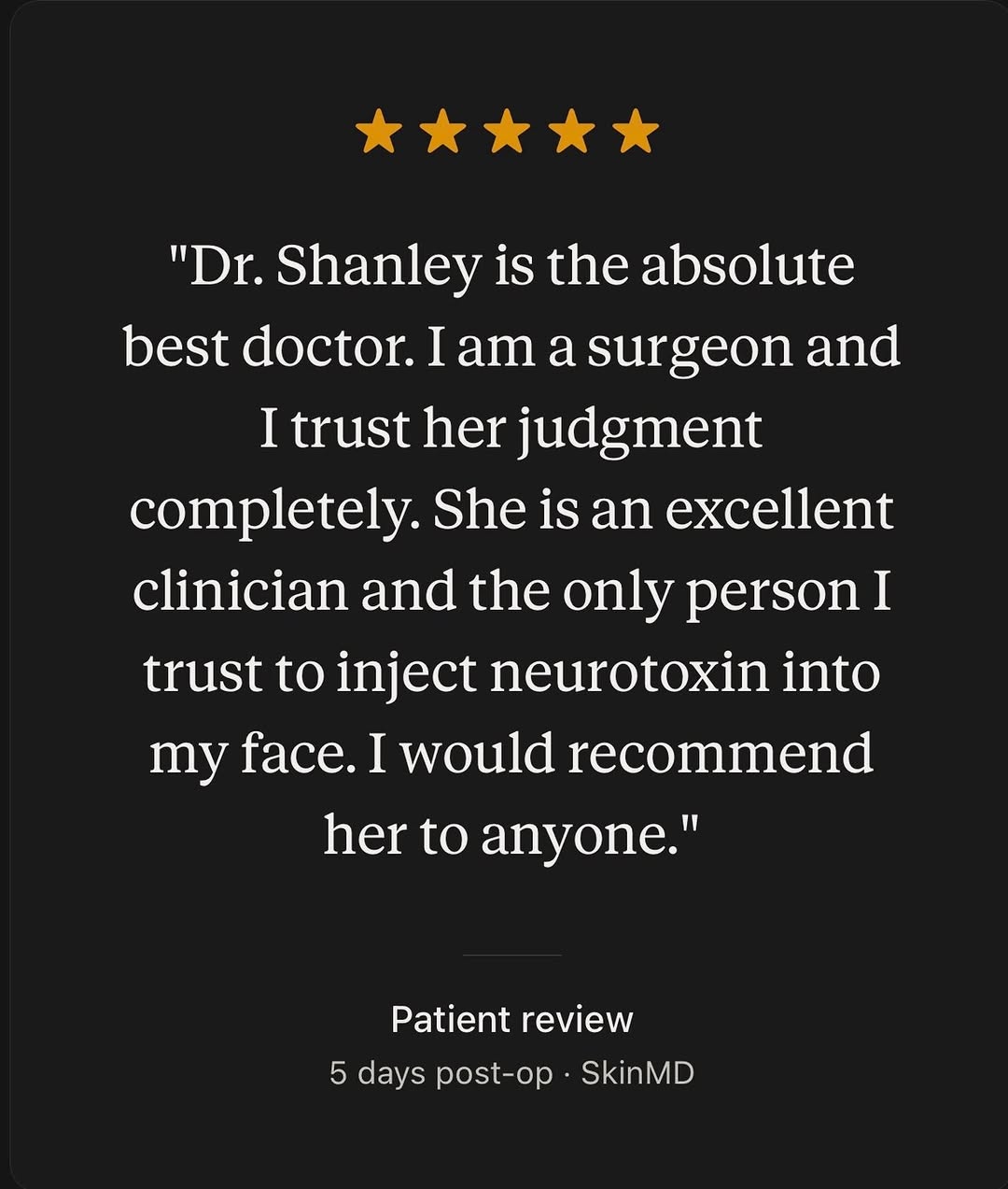 Instagram post by Dr. Paul Flashner: Nothing means more than earning the trust of a fellow physician. 🙏 Thank you for this incredible review