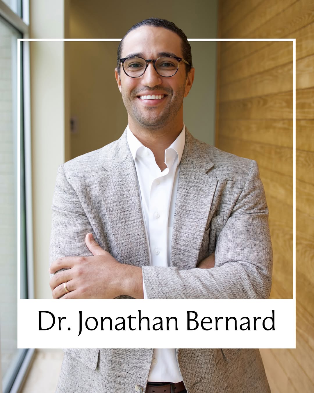 Instagram post by Dr. Paul J. Leahy: Please join us in welcoming Dr. Jonathan Bernard to the Monarch Plastic Surgery, Skin & Wellness team! 🦋 Dr. Bernard’s education and traini…