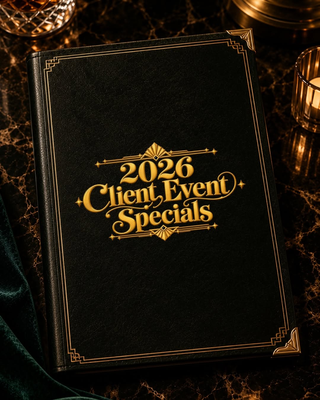 Instagram post by Dr. Paul J. Leahy: Our 2026 Client Event Specials are here. Swipe to see the menu! Join us October 1 from 4–7 PM at our Leawood location for an evening of excl…