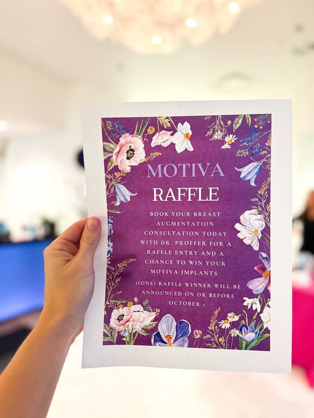Instagram post by Dr. Paul L. Proffer: Come by our 20 YEAR celebration TODAY and get entered in to our giveaway for a chance to win FREE Motiva Implants when you book a consultati…