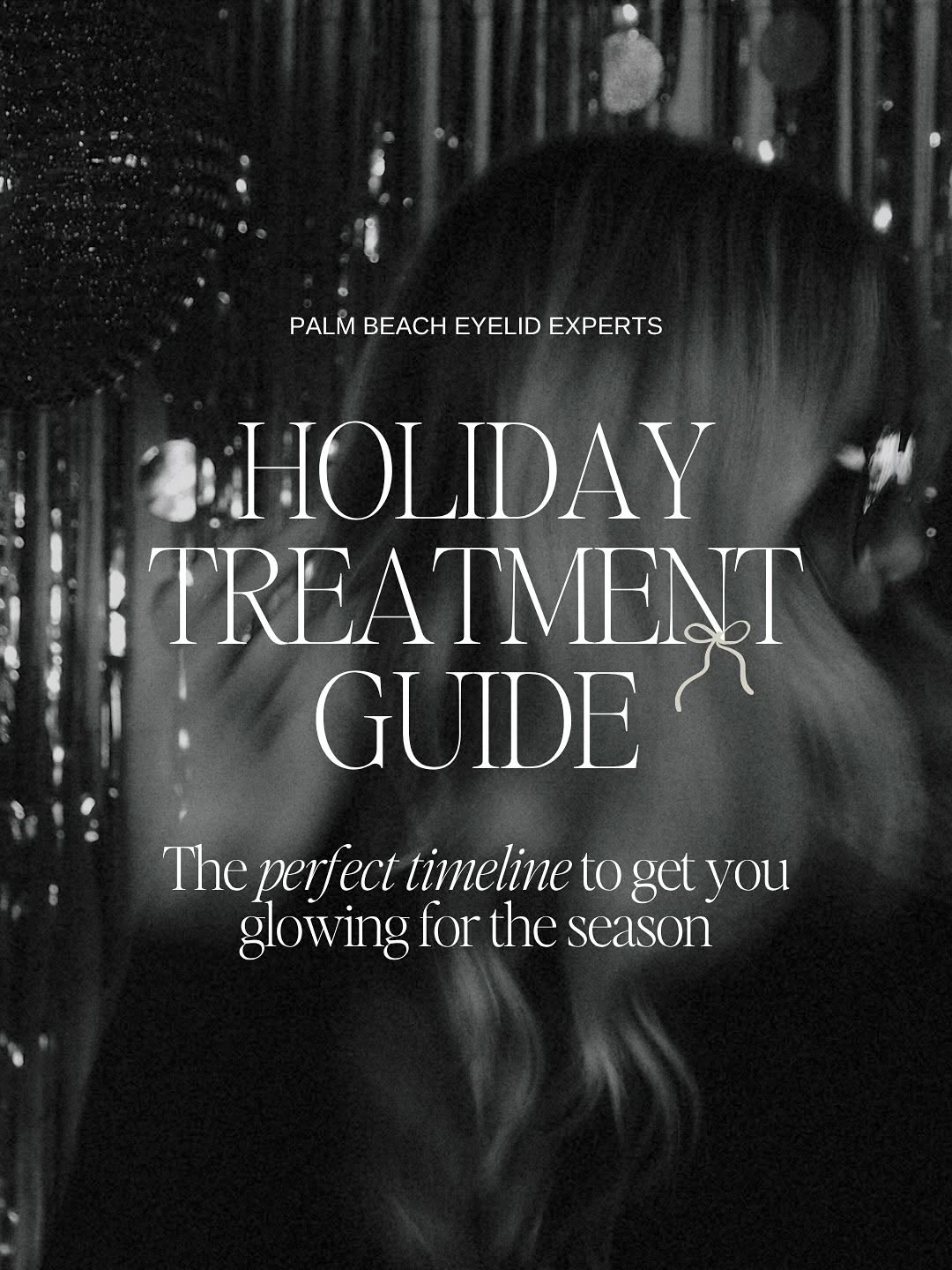 Instagram post by Dr. Peter A.D. Rubin: The countdown to your holiday glow starts now! 🎄❄️☃️ Here’s your perfect pre-party prep timeline: 💫 Resurfacing or peels: 3–4 weeks before…