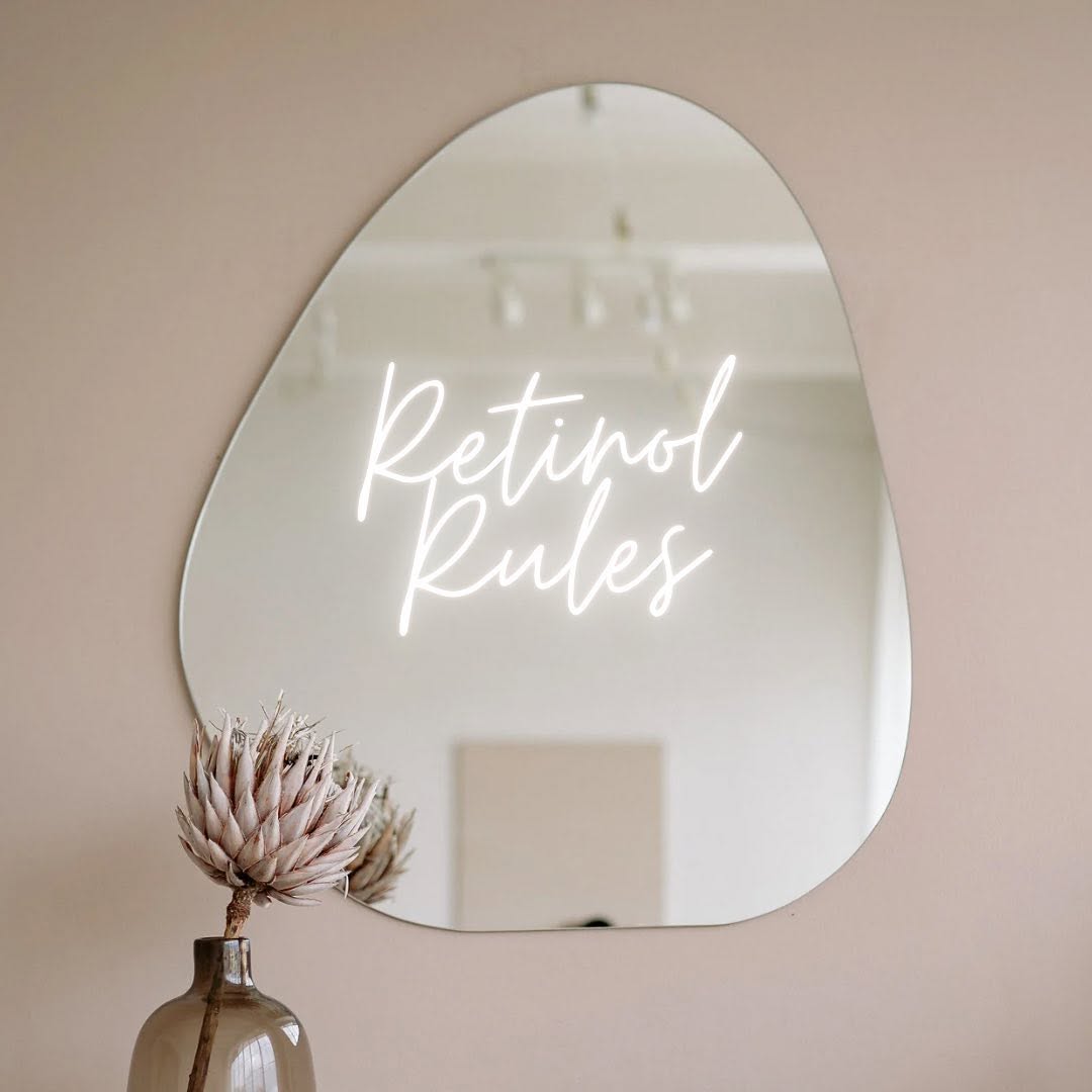 Instagram post by Dr. Peter P. Kay: 4 retinol rules to follow: •a pea-sized amount for the whole face •always follow it up with a moisturizer •use it ONLY at night (as it becom…