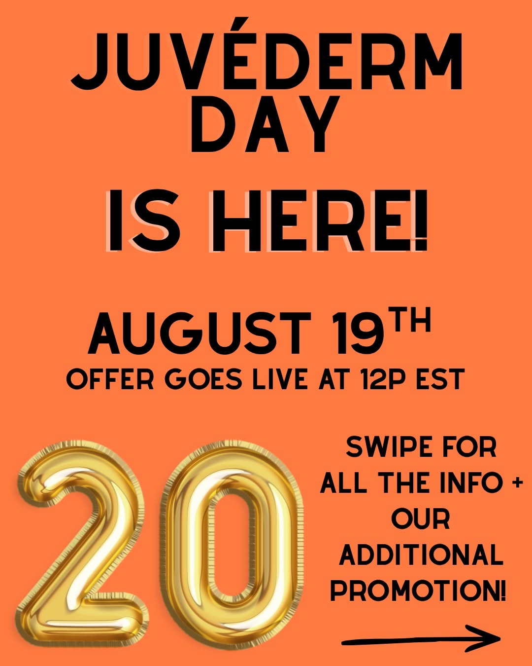 Instagram post by Dr. Peter Petropoulos: ✨ JUVÉDERM DAY IS HERE! ✨ It’s the perfect time to refresh, enhance, and celebrate with exclusive offers through Allē. 💉🧡 Check out all th…