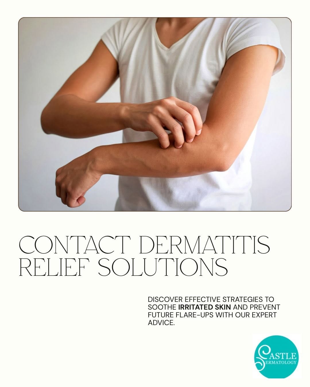 Instagram post by Dr. Peyman Ghasri: Itchy, irritated skin after using a product or coming into contact with certain materials may be contact dermatitis. Simplifying skincare an…