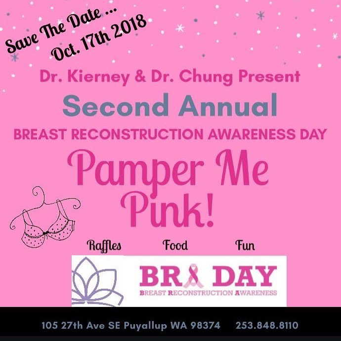 Instagram post by Dr. Philip C. Kierney: Save the date! This is going to be such a fun event... please come out and participate! 💗#breastreconstruction #breastreconstructionawarene…