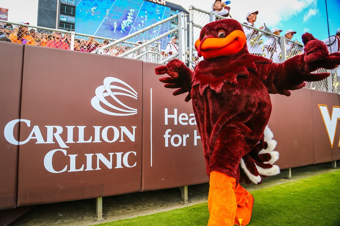 Instagram post by Dr. Philip Grubbs: Best wishes to our partners at Virginia Tech for a healthy, successful football season! We are proud to be the Official Healthcare Provider …