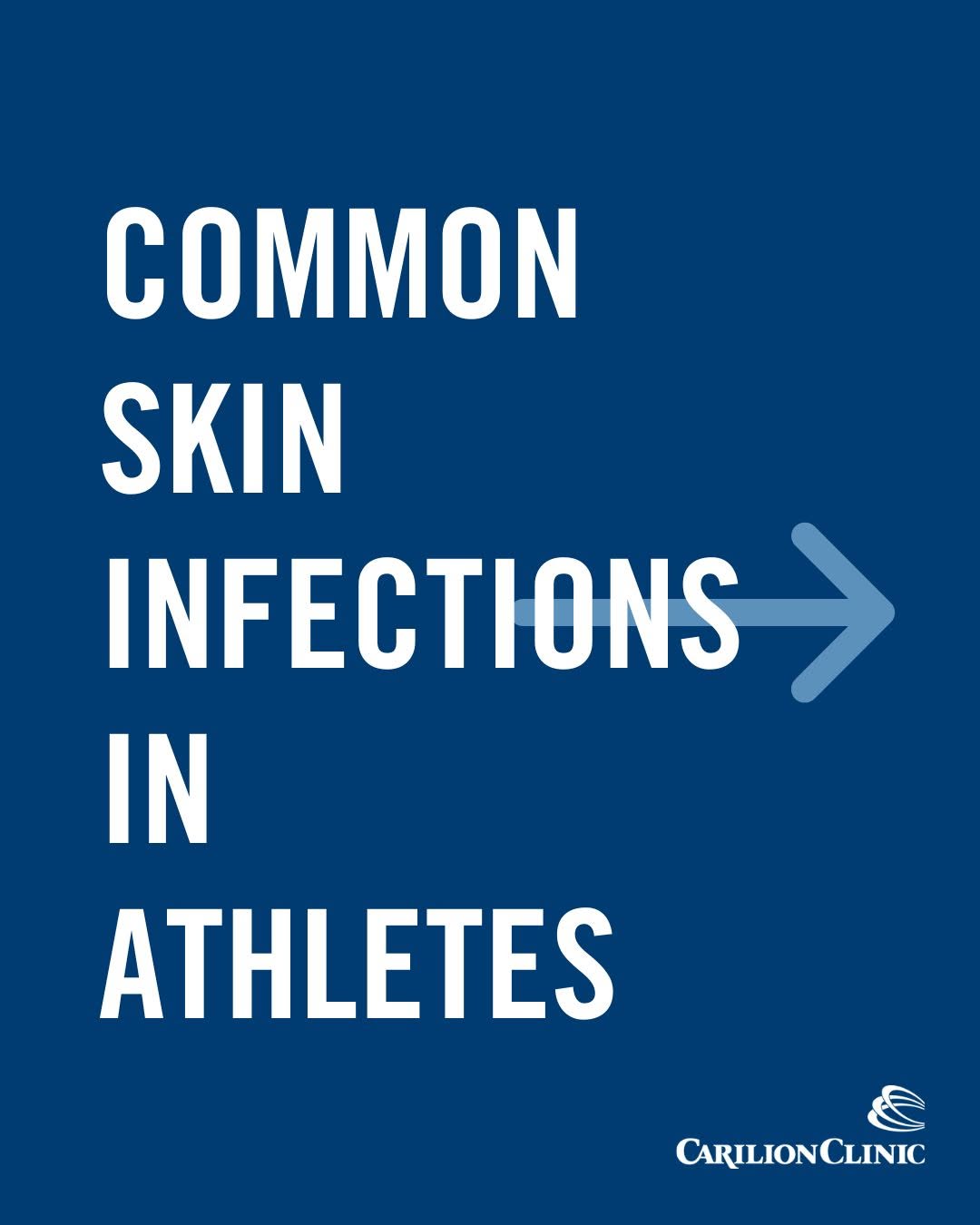 Instagram post by Dr. Philip Grubbs: If you play sports, chances are you or a teammate will get a skin infection at some point. Whether you're sharing equipment at the gym, prac…