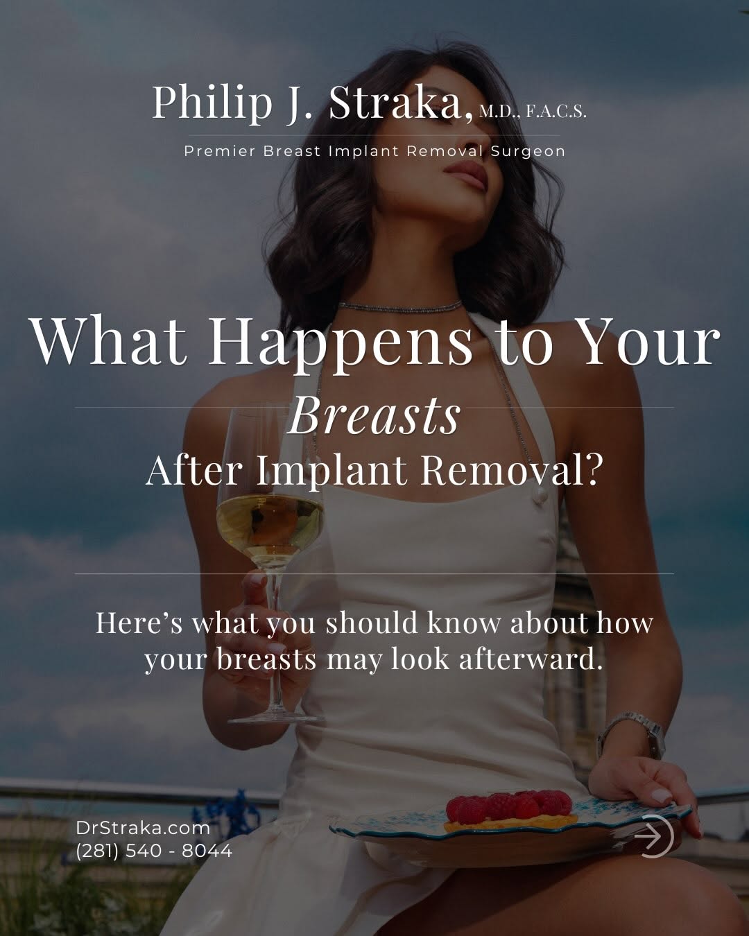 Instagram post by Dr. Philip J. Straka: What happens to your breasts after breast implant removal? It’s one of the biggest questions patients have before explant surgery—and the an…