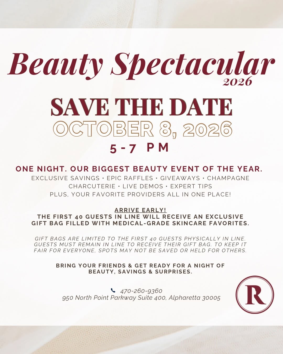Instagram post by Dr. Philip K. Robb Jr.: 🎉 BIG ANNOUNCEMENT: BEAUTY SPECTACULAR 2026! 🎉 It’s official… Beauty Spectacular is right around the corner! ✨ And we’re already counting …