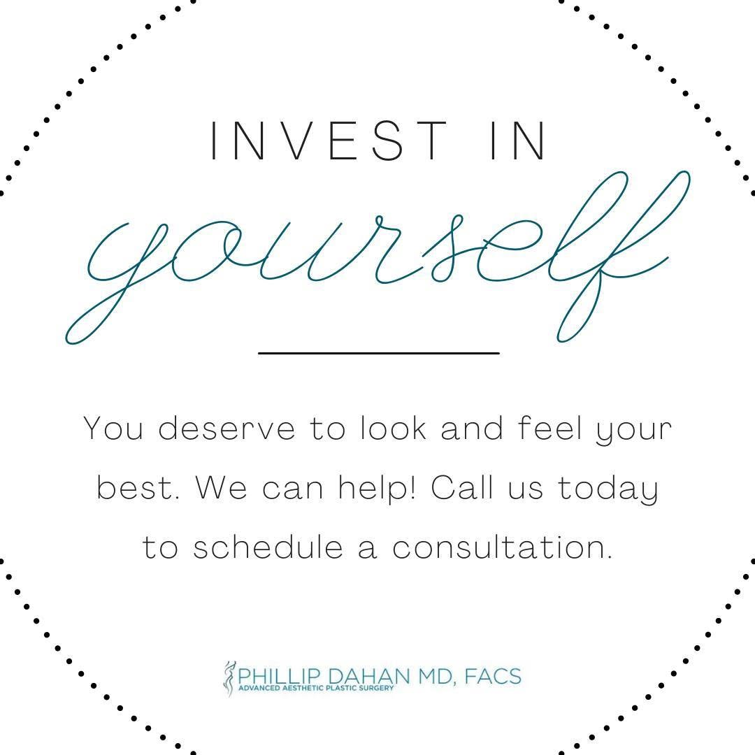 Instagram post by Dr. Phillip Dahan: You deserve to look and feel your best. We can help! Call us today to schedule a consultation. https://www.cosmeticsurgeryinreno.com/