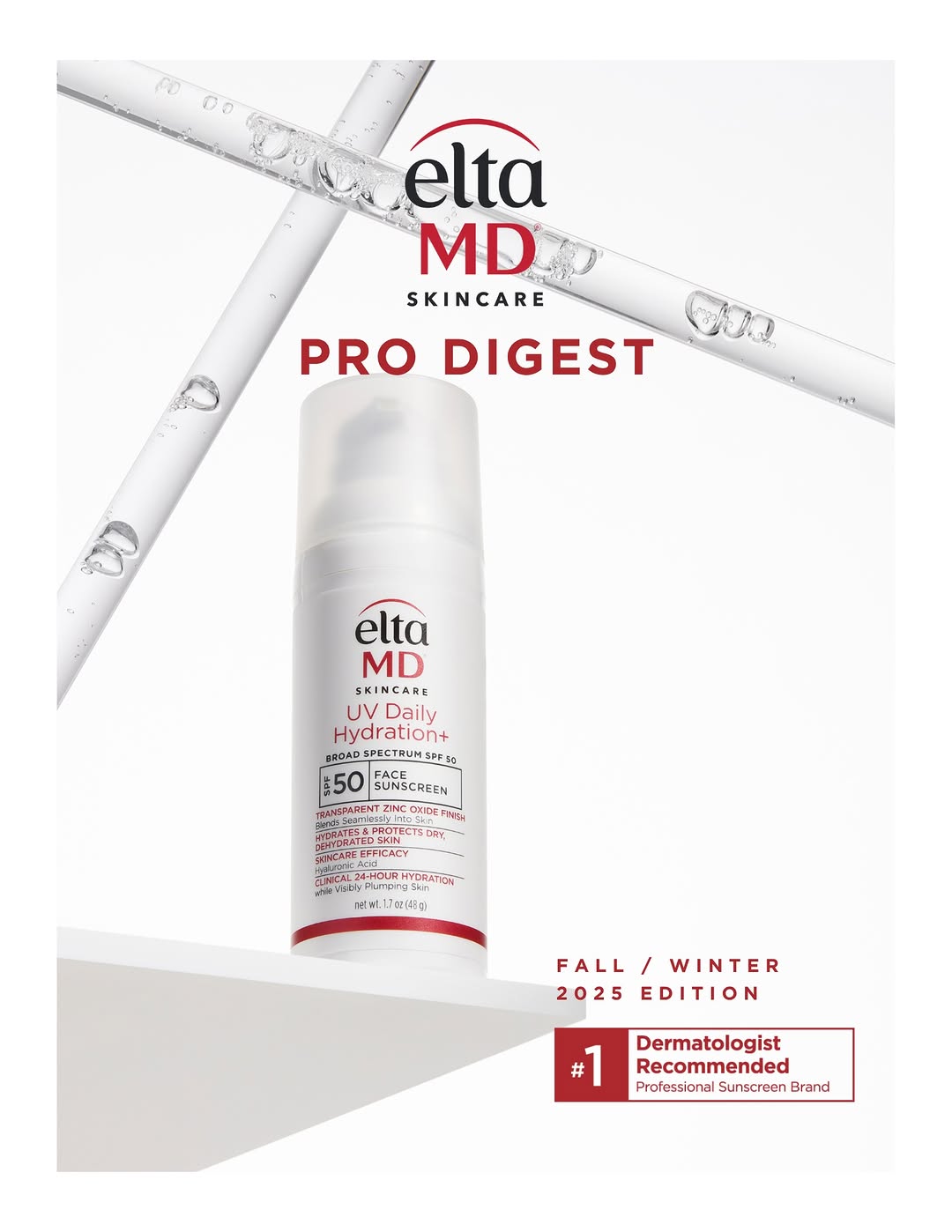 Instagram post by Dr. Phillip Langsdon: New Product Alert! ✨ We have brought on the new EltaMD UV Daily Hydration+ SPF 50 & we are OBSESSED! The perfect duo of sun protection and e…