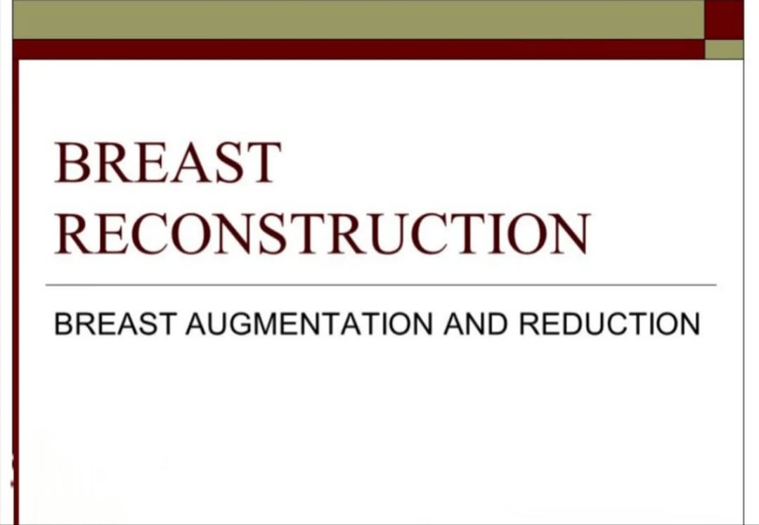Instagram post by Dr. Prasad Kilaru: Breast reconstructive surgery is a procedure that rebuilds the shape and size of a breast after a mastectomy or lumpectomy, or to address co…