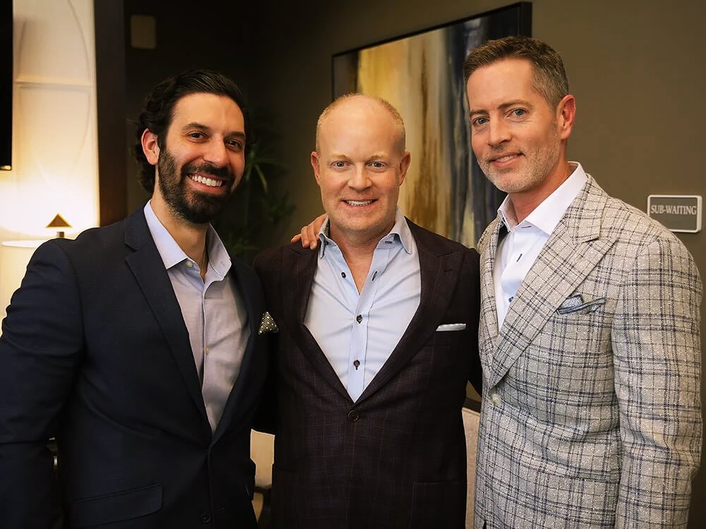 Instagram post by Dr. R. Clark Mooty: Happy Doctors Day!! Thank you for all you do! @doctorschmid @drclarkmooty @doctor_edd #lubbockplasticsurgeryinstitute #plasticsurgeons