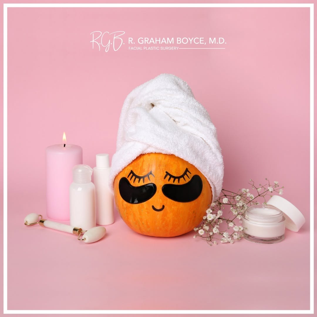 Instagram post by Dr. R. Graham Boyce: 🎃✨ Spooktacular Skincare: Don't Let Halloween Scare Your Skin! ✨👻 As Halloween approaches, remember that great skin never goes out of styl…