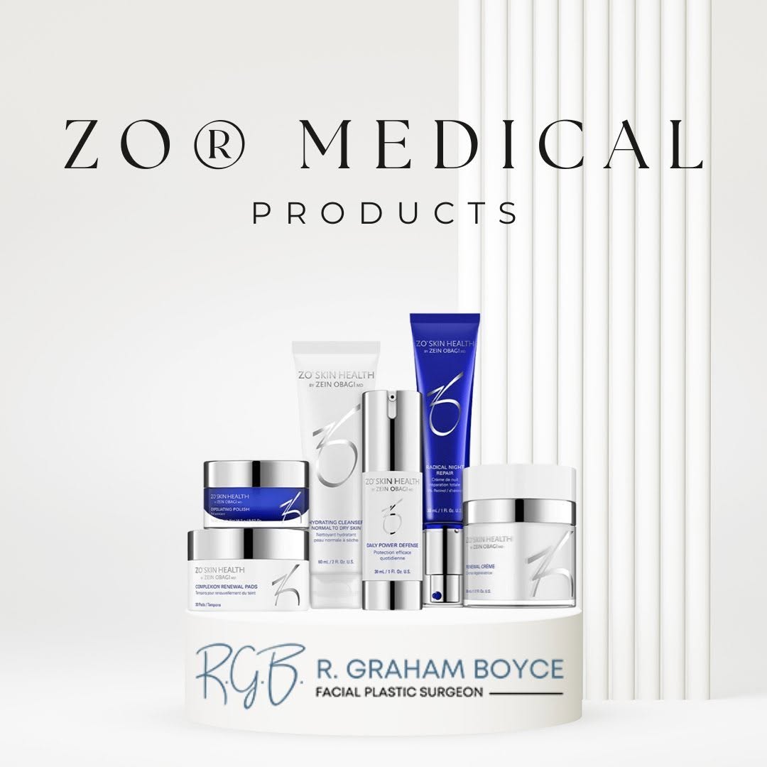 Instagram post by Dr. R. Graham Boyce: 🌟✨ Elevate Your Beauty Journey with ZO® Medical Products! ✨🌟 Dr. Boyce of Boyce Plastic Surgery is thrilled to introduce you to a skincare…
