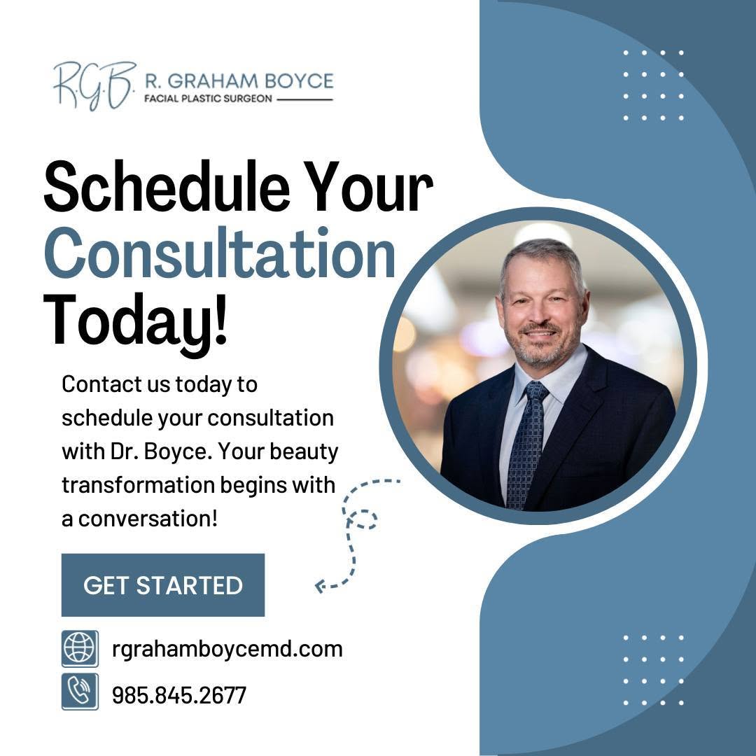 Instagram post by Dr. R. Graham Boyce: 🌟✨ Discover the Beauty of Your Consultation Journey with Dr. Boyce! ✨🌟 Considering a cosmetic procedure is an exciting step toward enhanci…