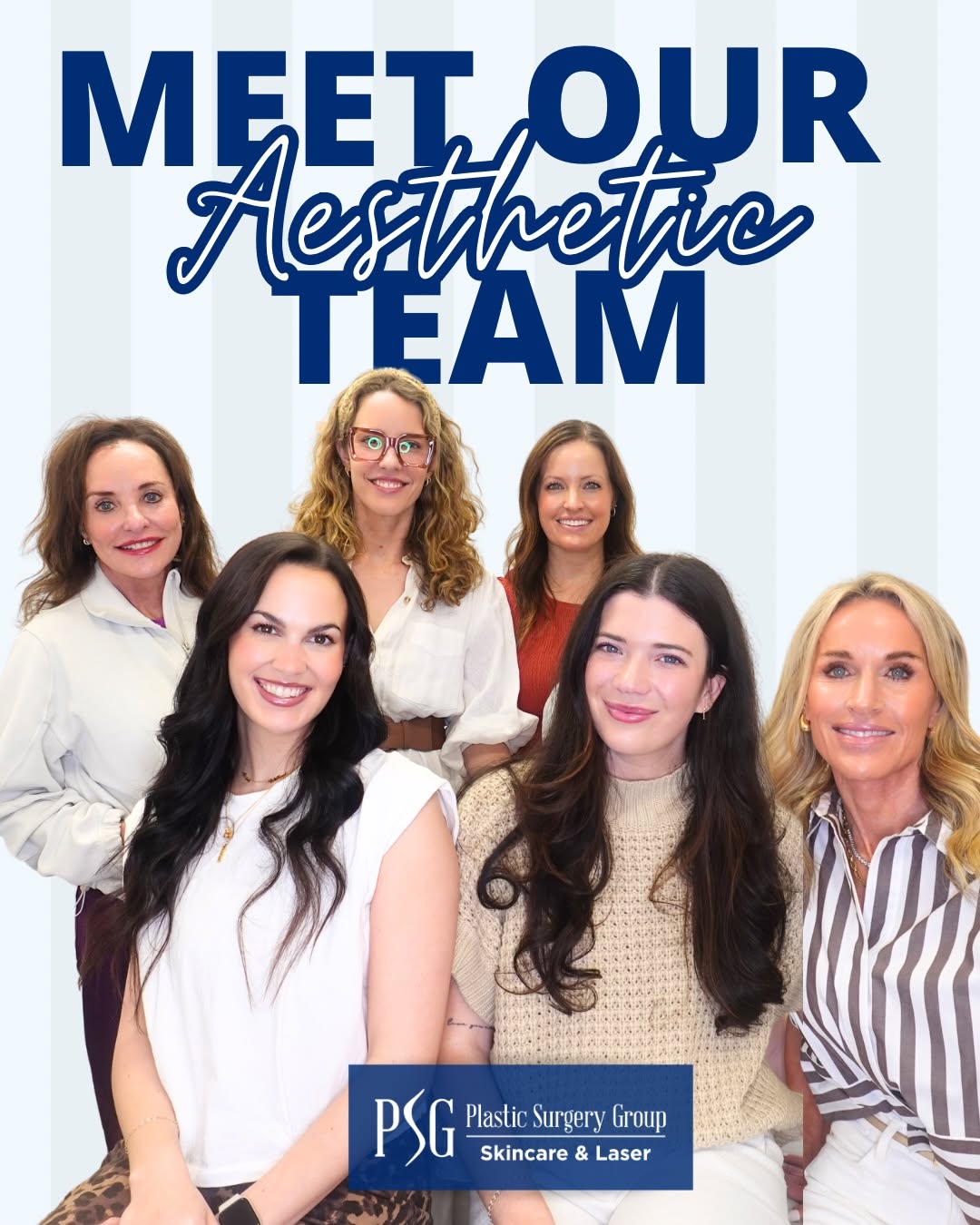 Instagram post by Dr. R. Louis Adams: Your skin, our specialty💼✨ Meet our girls - The hands behind the treatments, minds behind the results, the team that makes it happen👏🏻🤍
