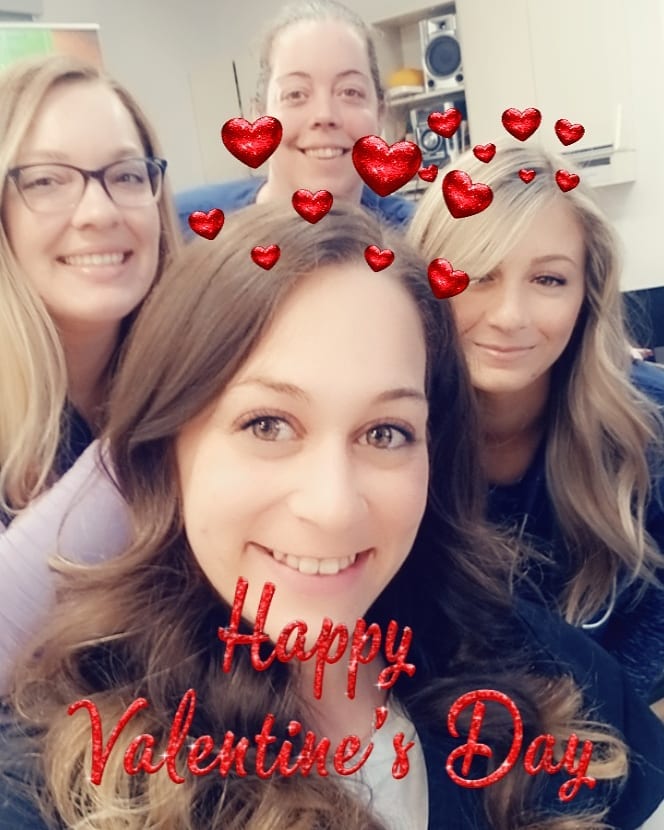 Instagram post by Dr. Rabin Rozehzadeh: Happy Valentines Day from the girls at Complete Primary Care! ❤