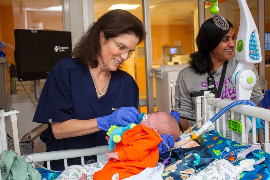 Instagram post by Dr. Rachael Keilin: Behind every NICU stay is a family hoping for tomorrow. Across our ministries, our neonatal teams are caring for more extremely premature in…
