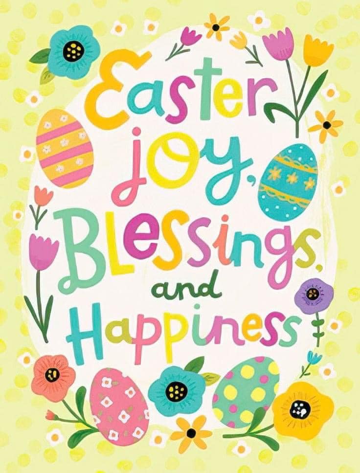 Instagram post by Dr. Rachel Azinge: Happy Easter to you and yours!!