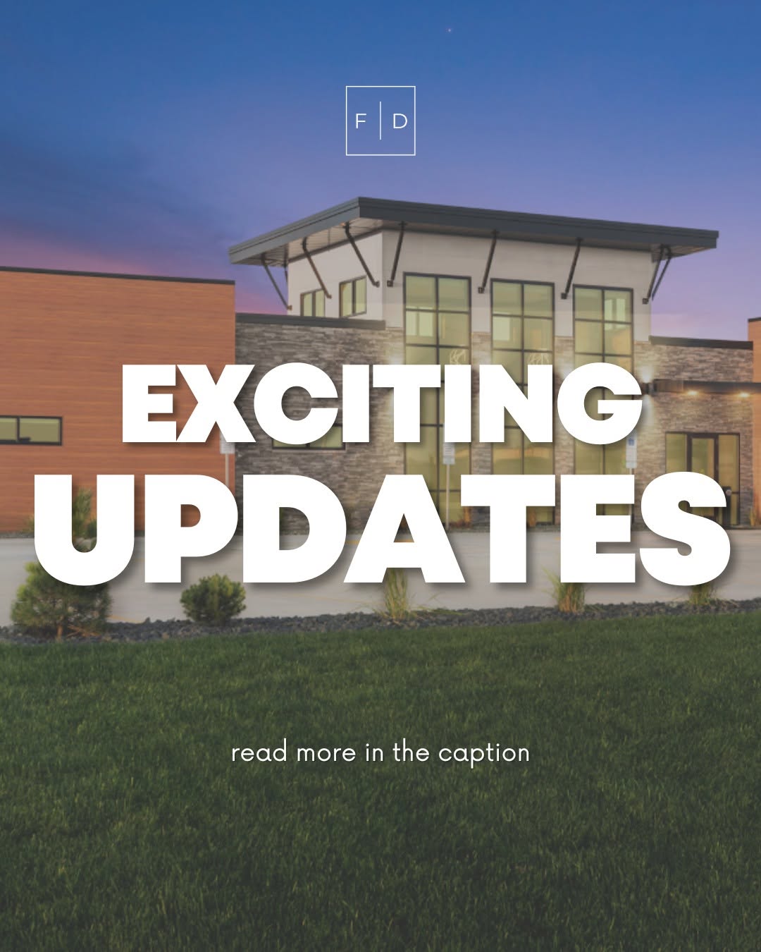 Instagram post by Dr. Rachel Ness: We have an exciting announcement! 📣 This fall, Fargo Center for Dermatology will become 𝐅𝐚𝐫𝐠𝐨 𝐂𝐞𝐧𝐭𝐞𝐫 𝐟𝐨𝐫 𝐃𝐞𝐫𝐦𝐚𝐭𝐨𝐥𝐨𝐠…