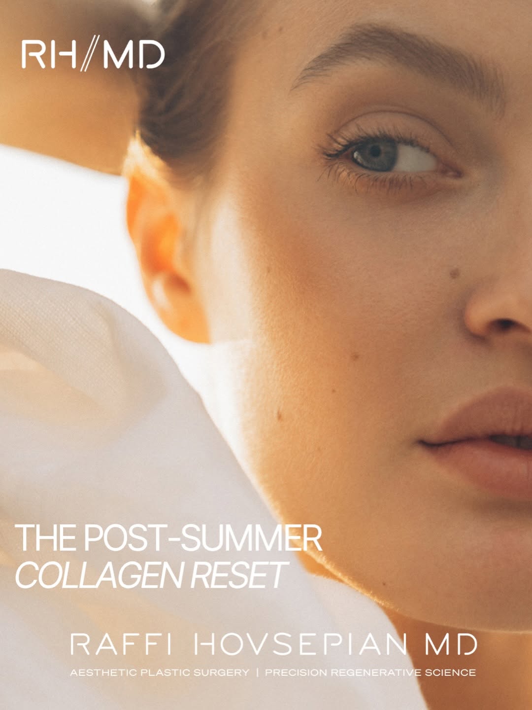 Instagram post by Dr. Raffi Hovsepian: THE POST - SUMMER COLLAGEN RESET Fall is the perfect time for a skin reset. After months of sun exposure, you may notice stubborn pigmentati…