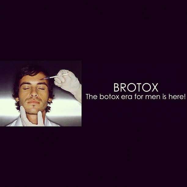 Instagram post by Dr. Ralph F. Cozart: Trying to decide what to get your man for Christmas! #brotox