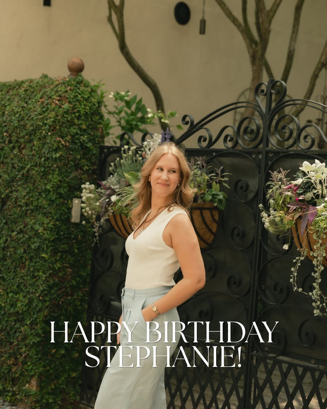 Instagram post by Dr. Ram Kalus: Today we’re wishing Stephanie the happiest birthday! 🎂 We’re so grateful for everything Stephanie brings to PSOC and the care and dedicatio…