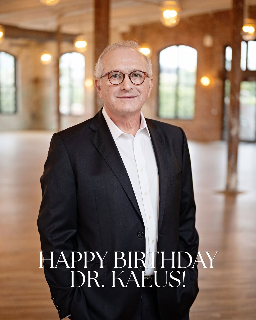 Instagram post by Dr. Ram Kalus: A very happy birthday to Dr. Kalus! 🎂 We’re grateful for the expertise, leadership, and dedication he brings to PSOC and, most importantly,…