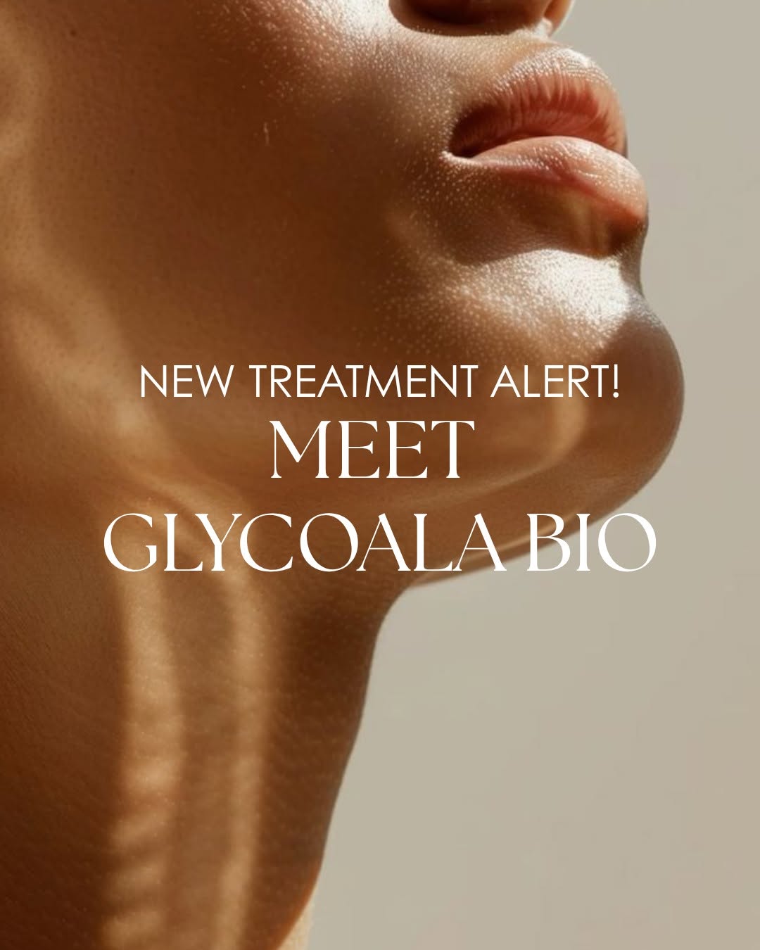 Instagram post by Dr. Ram Kalus: Meet the newest way to refresh your skin at PSOC and Shine: GlycoAla Bio. Now offered by Ashley, this regenerative treatment supports collag…