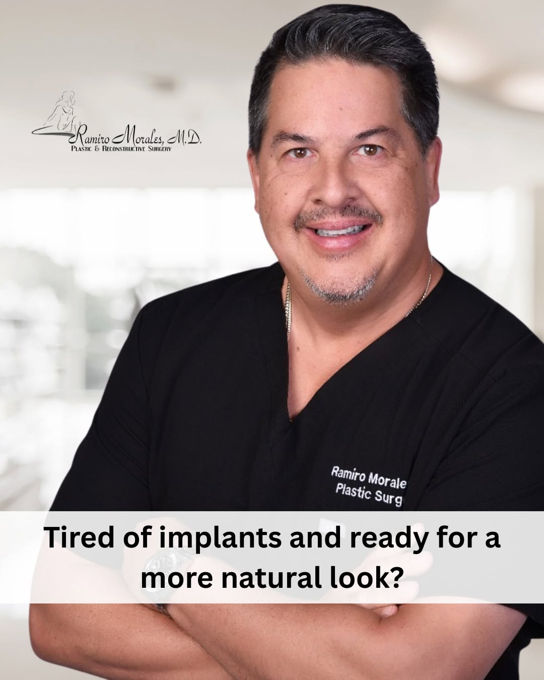 Instagram post by Dr. Ramiro Morales, Jr.: ✨ Rediscover Confidence with Mastopexy Explant Surgery ✨ Tired of implants and ready for a more natural look? Mastopexy explant surgery comb…