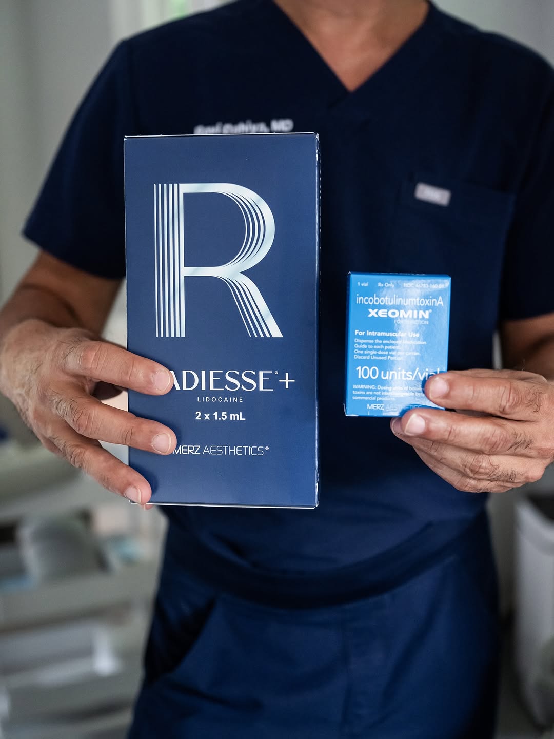 Instagram post by Dr. Ravi Dahiya: Refine, restore, and rejuvenate. ✨ Radiesse and Xeomin work together to smooth lines, sculpt contours, and bring back natural confidence — w…