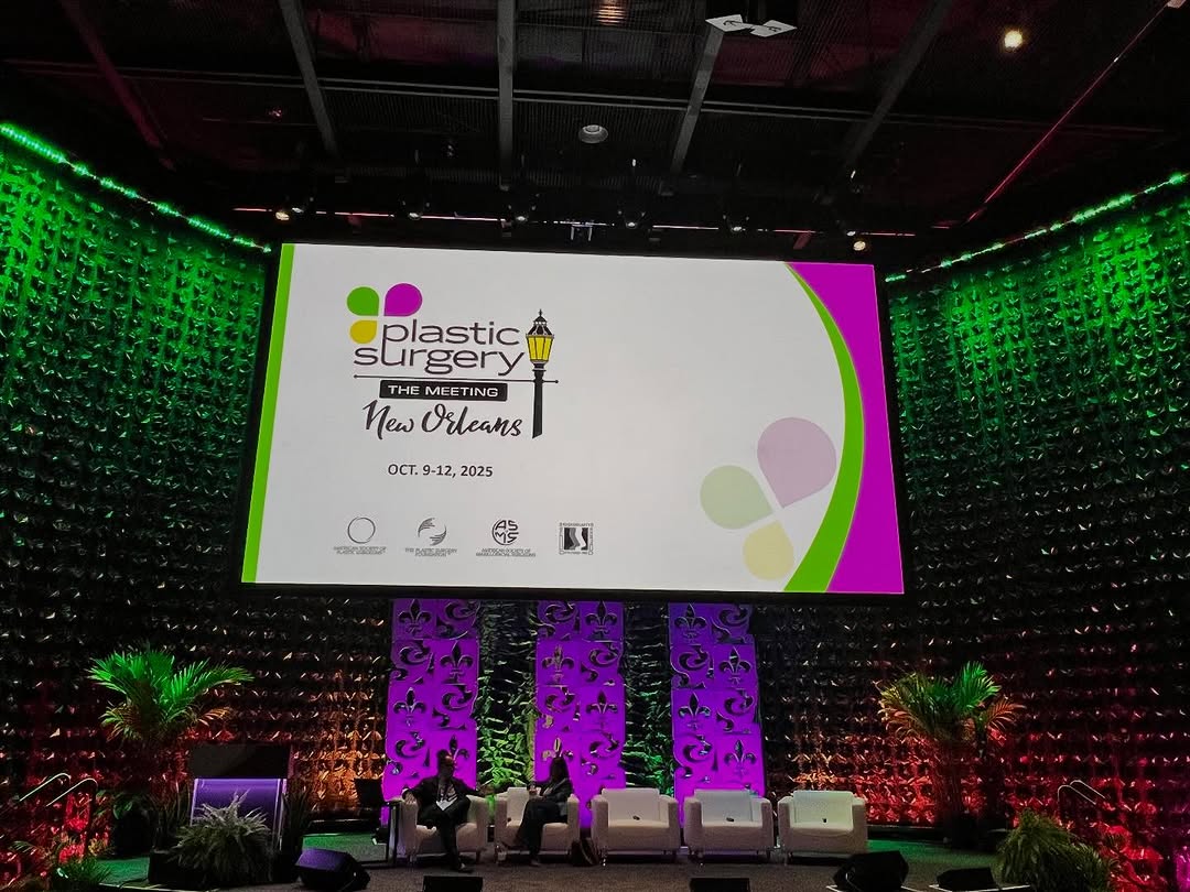 Instagram post by Dr. Raymond A. Mockler: Wrapped up a great weekend at #PSTM2025 in New Orleans! Always amazing to learn, connect, and recharge with the plastic surgery community. #…
