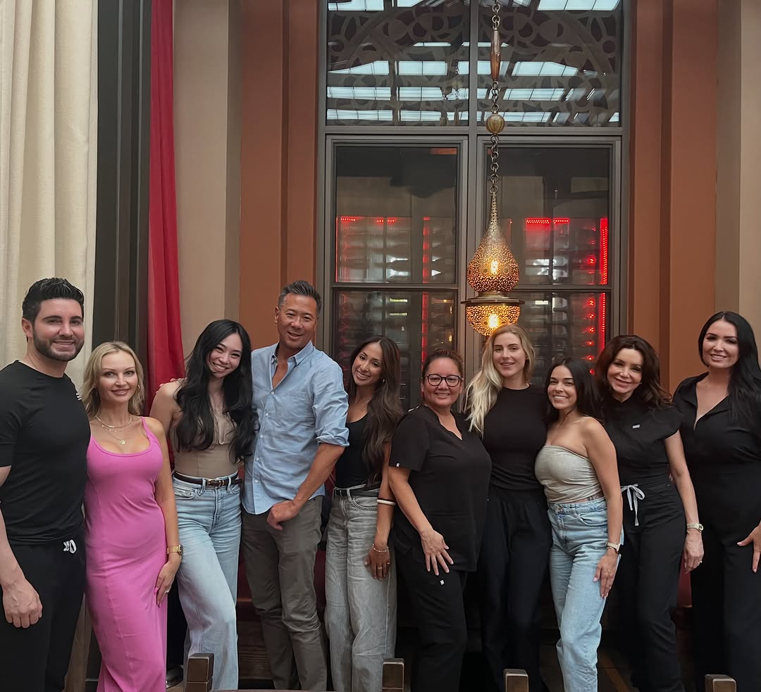 Instagram post by Dr. Raymond E. Lee: Last night’s dinner + Colors Personality Training @redorestaurant with our amazing @allerganaesthetics Practice Consultant and Botox rep! ✨ …