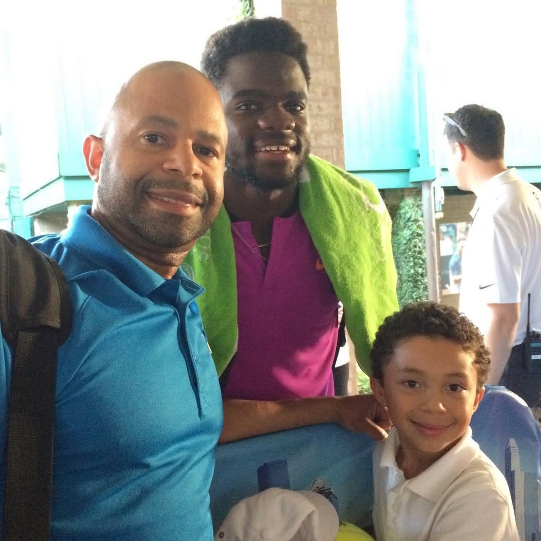 Instagram post by Dr. Relief Jones, III: Congratulations to Frances Tiafoe on being the 3rd American in the last 10 years to make the quarterfinal at the Australian Open...and Happy…