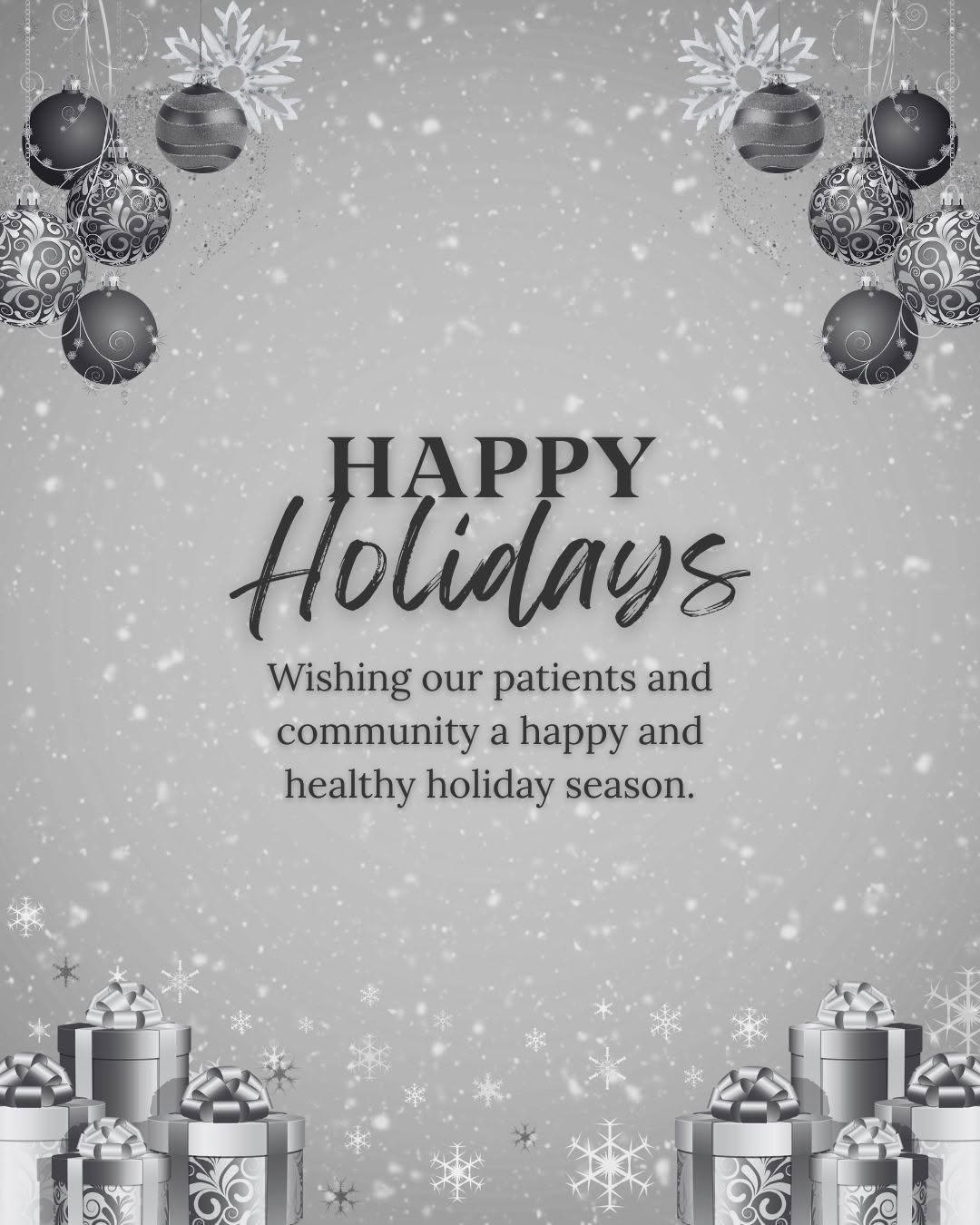 Instagram post by Dr. Ricardo L. Rodriguez: As the year comes to a close, I want to thank all of our patients for trusting our team with their care. We’re also grateful to those who to…