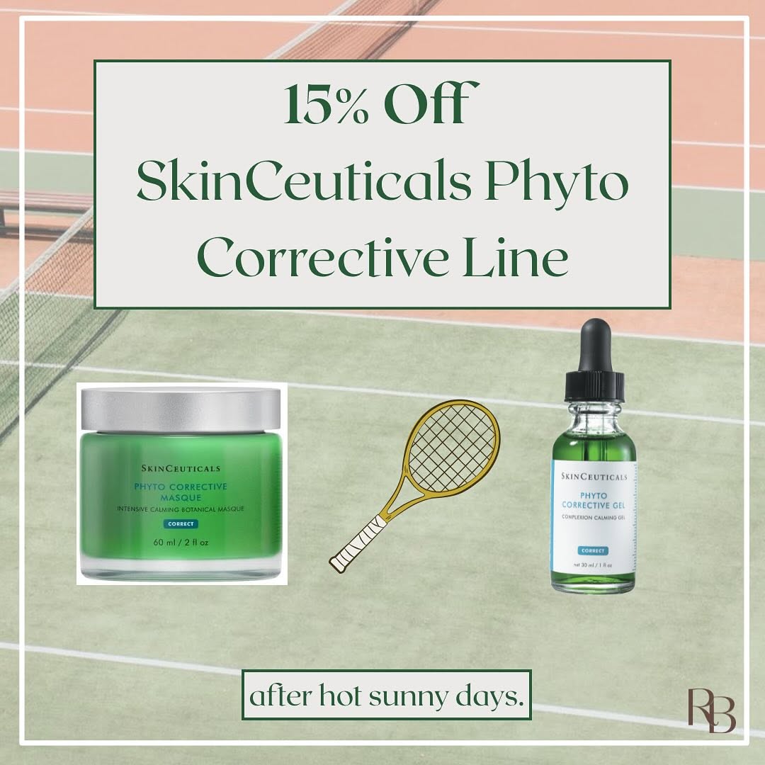 Instagram post by Dr. Richard A. Bartlett: 🧊Cool down with @skinceuticals Phyto Corrective line🌿 We are taking 15% off of the Phyto Corrective Masque and Gel! This line provides the…