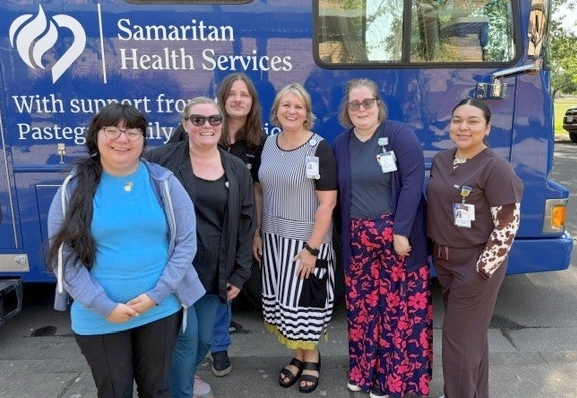 Instagram post by Dr. Richard C. Havard: 💙🏥 We are grateful for the opportunity to participate in the Community Health and Resource Fair at Corvallis Junior High School! 🎉 Samari…