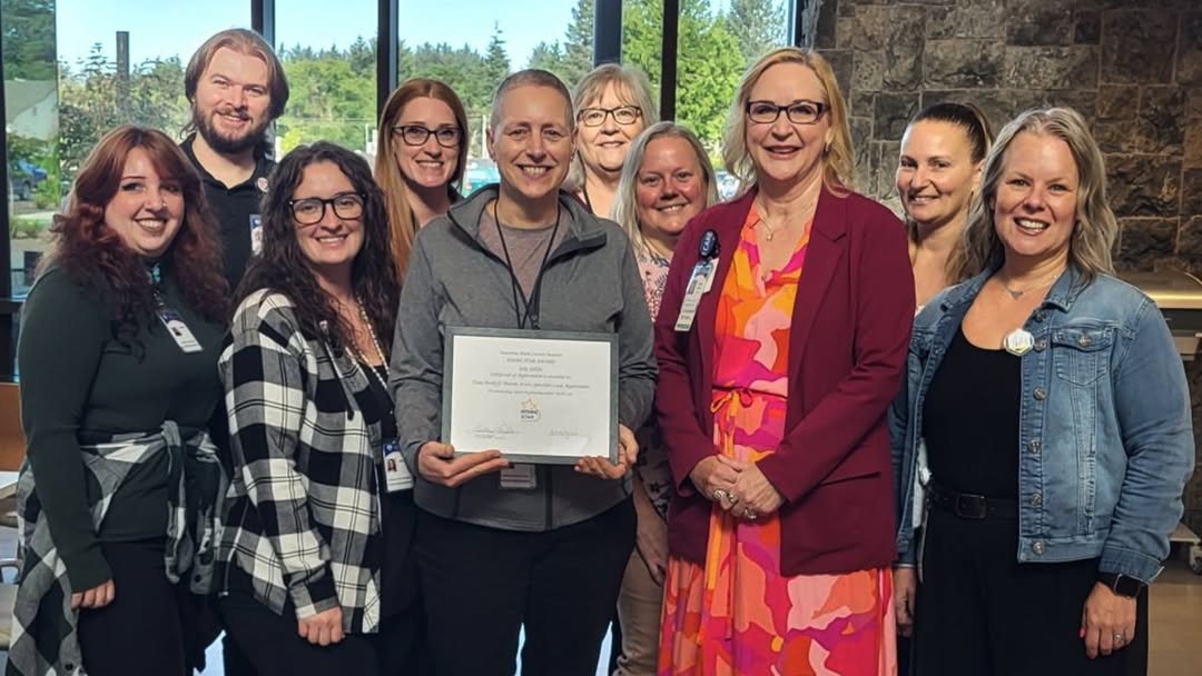 Instagram post by Dr. Richard C. Havard: Congratulations to Tasia Markhoff and Kakki Spafford who were recently selected for the monthly Rising Star honors at Samaritan North Lincol…