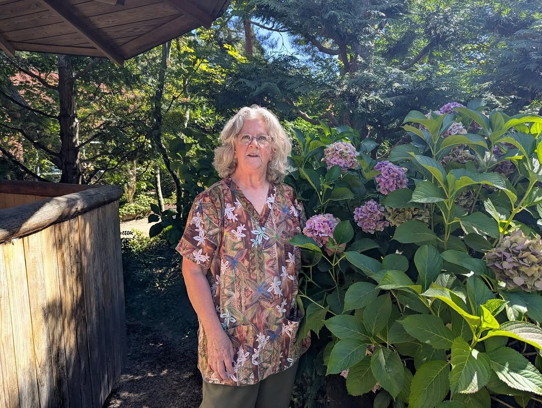 Instagram post by Dr. Richard C. Havard: What started as a part-time job at age 18 turned into a 50-year career at Samaritan Lebanon Community Hospital for Toni Ladd. 💙 She began h…