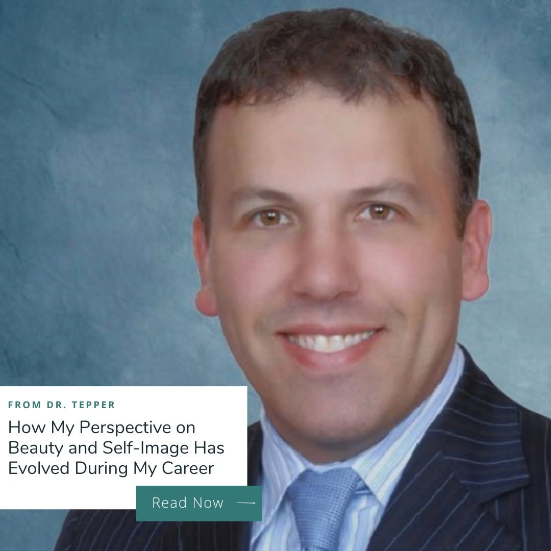 Instagram post by Dr. Richard E. Tepper: As a plastic surgeon, Dr. Tepper's career has given him unique insights into beauty and self-confidence. In his latest blog post, he shares …