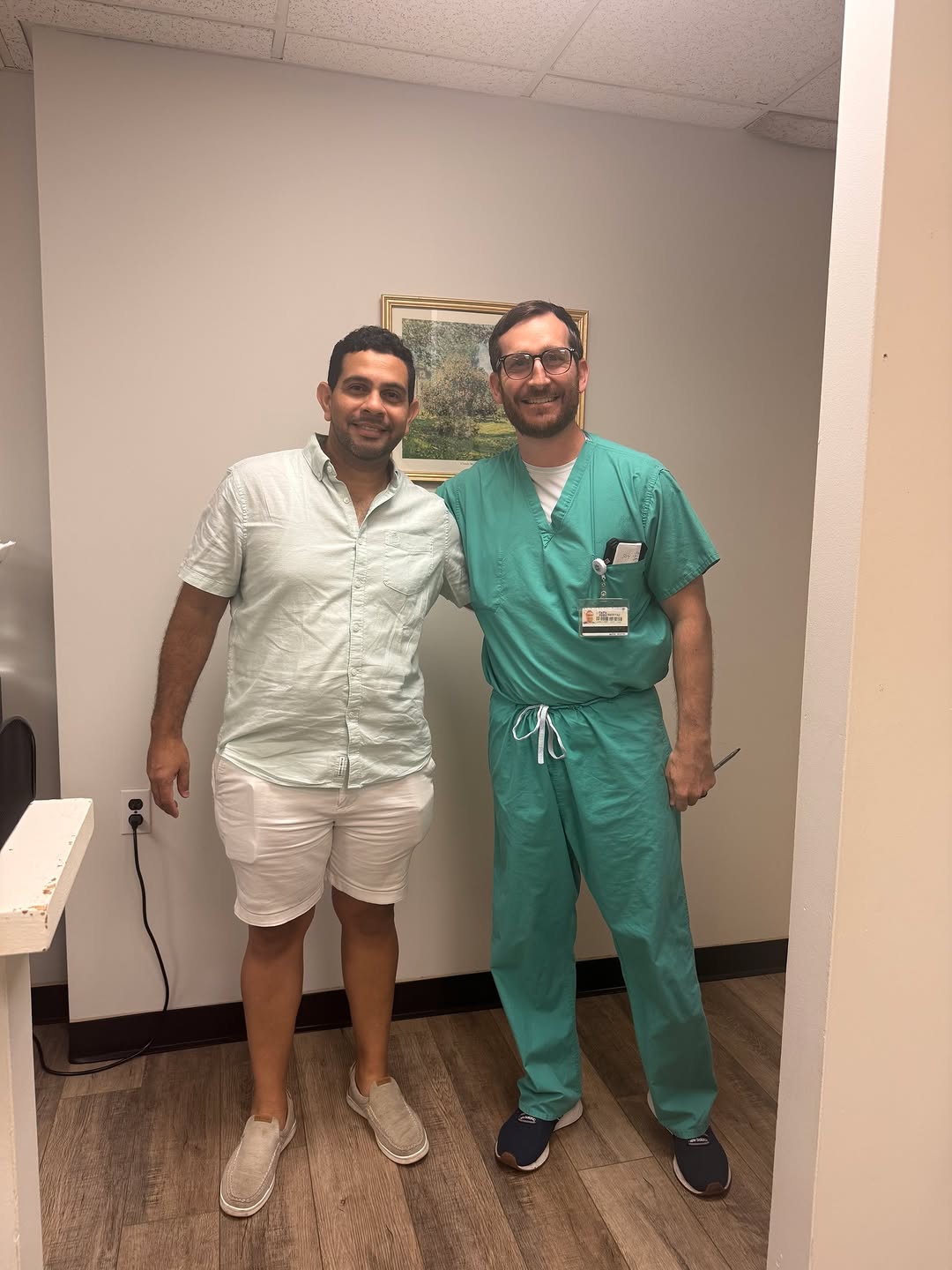 Instagram post by Dr. Richard Greco: ✨ 8 months post-op and Camilo looks and feels amazing! ✨ With the support of Dr. Bain and our bariatric team, he’s transformed his health an…