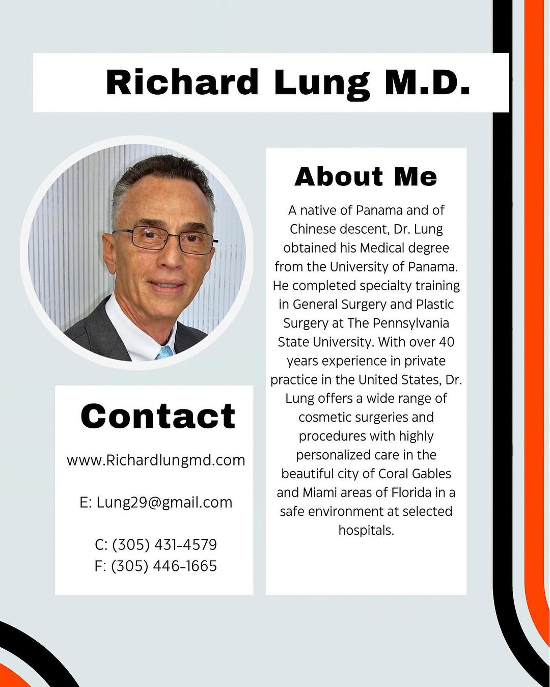 Instagram post by Dr. Richard J. Lung
