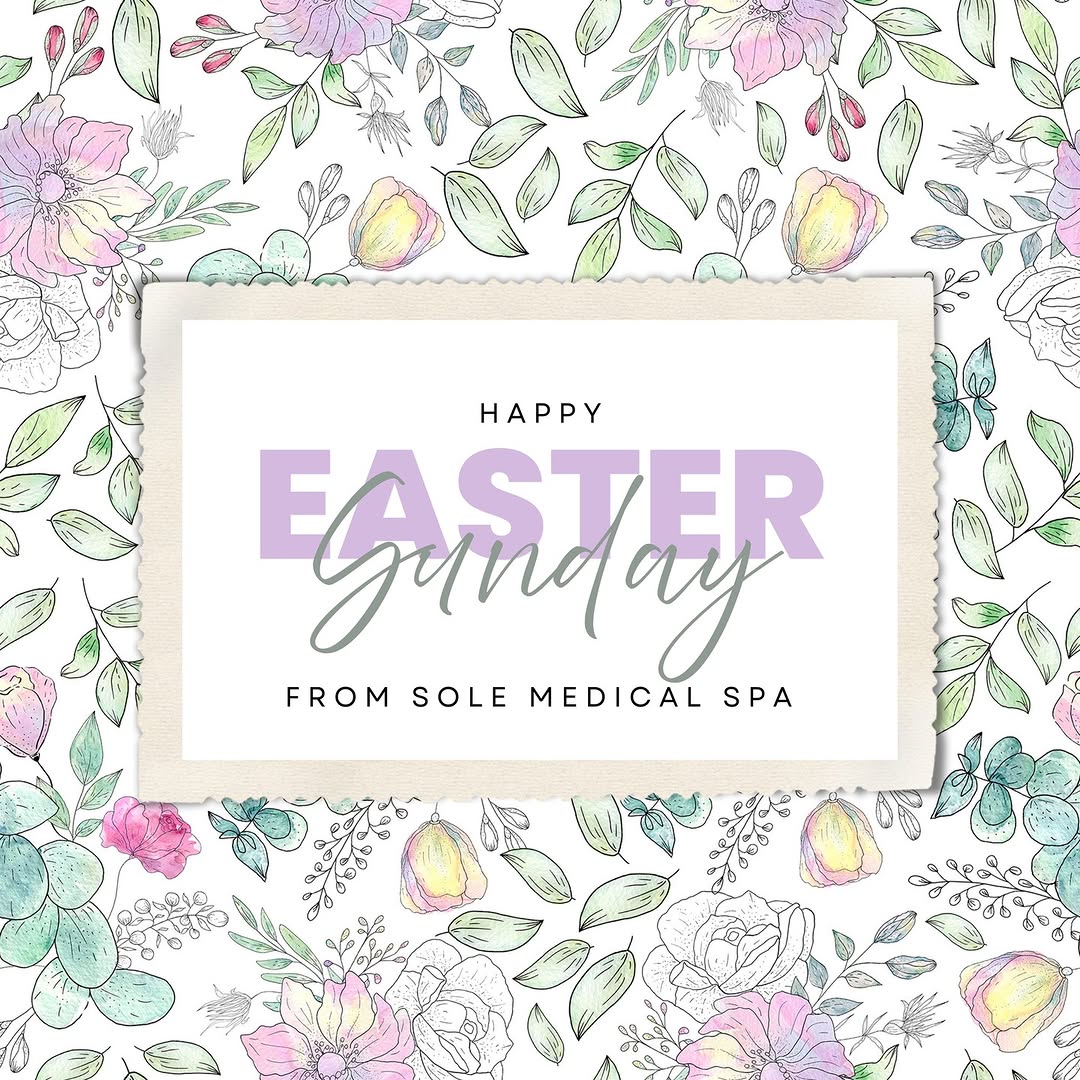 Instagram post by Dr. Richard Pierzchajlo: Happy Easter from Solè Medical Spa 🌷✨