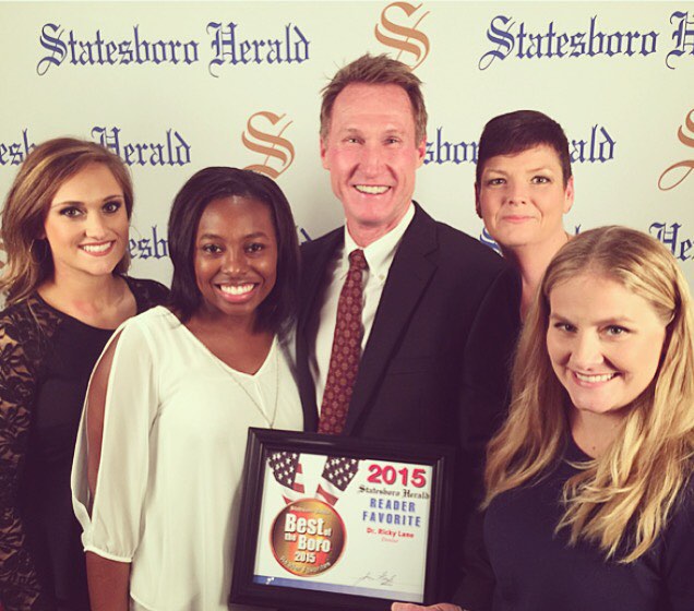 Instagram post by Dr. Ricky Lane, DDS: Thanks to all our wonderful patients for voting is Best in the Boro 2015! It wouldn't be possible without you! #StatesboroDentist #2015Besti…