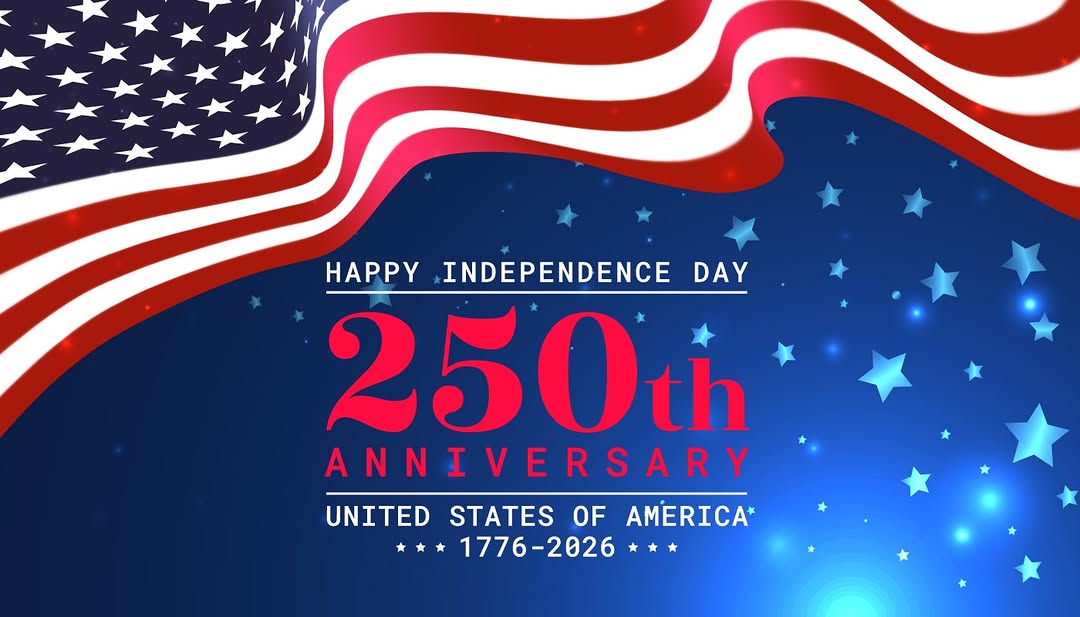 Instagram post by Dr. Ritvik Mehta: Happy 4th of July! Wishing you and your loved ones a safe, joyful, and memorable Independence Day. #independenceday #4thofJuly #America250