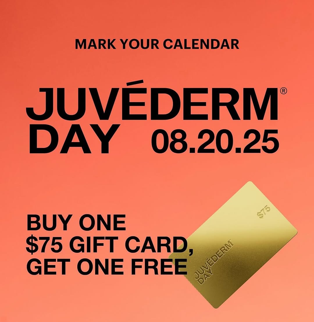 Instagram post by Dr. Robert A. Herbstman: 🚨 Today only! 🚨 At noon sharp, @alle members can snag a $75 Juvederm gift certificate and get a second $75 filler gift certificate FREE. T…