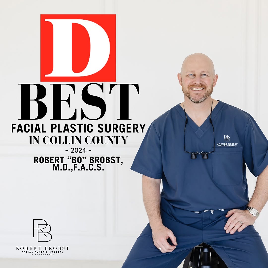 Instagram post by Dr. Robert Brobst: 💥D Magazine’s BEST Facial Plastic Surgeon for Collin County!!💥 We are so proud and honored to be nominated by D Magazine and serve the com…