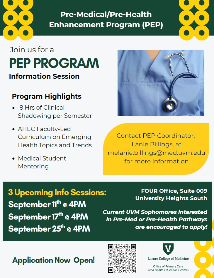 Instagram post by Dr. Robert David Nesbit: Are you an undergraduate student interested in pursing a career in medicine or another health profession? If so, please join us for an infor…